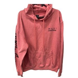 Maui and Sons Coral Hoodie M